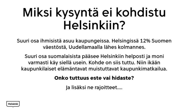 Helsinki matkailuseminaari 2020 Matkalle koronamaailmassa ?