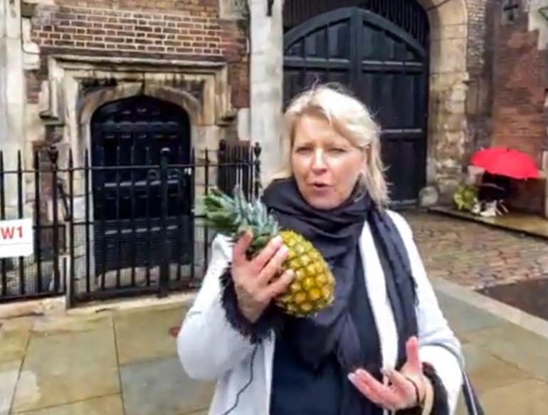 Virtuaalikierros Lontoo ananas