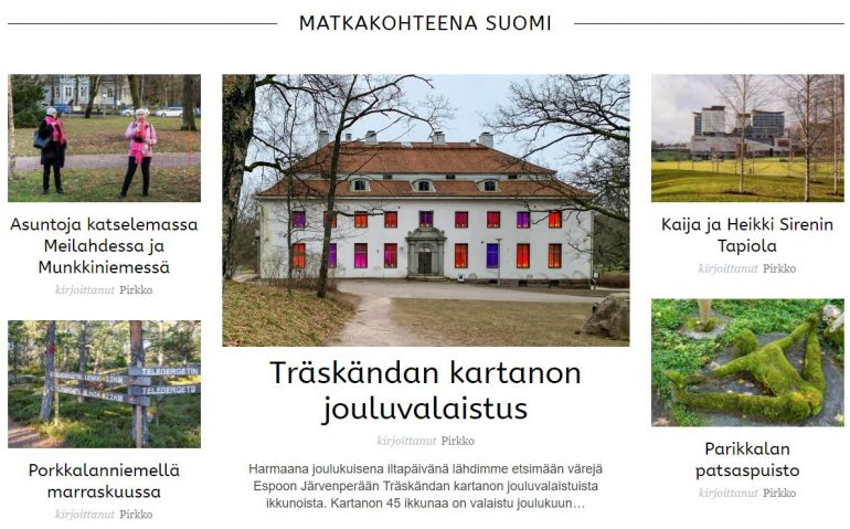 suomi Matkavuosi 2020