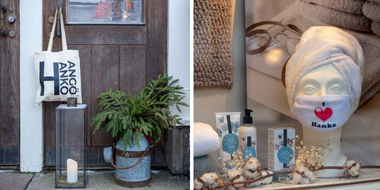 Hanko joulukatu Joulu Hangossa