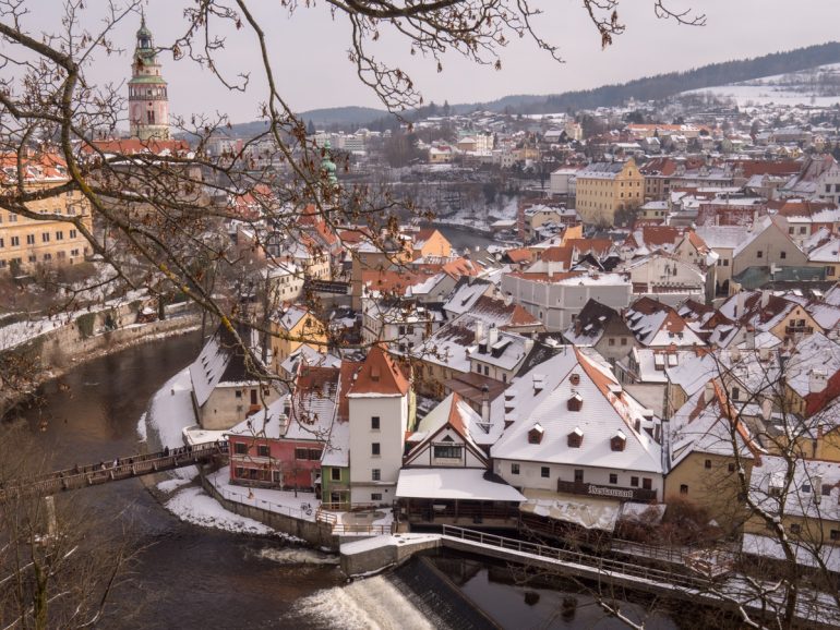 Cesky Krumlov 2018 - helmikuun kuvia